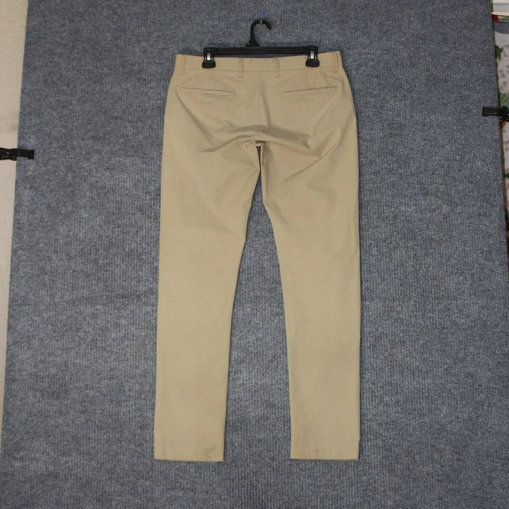 J‎ Crew Flex Slim Chino Pants Mens W31 L32 Tan Khaki Stretch Casual Workwear